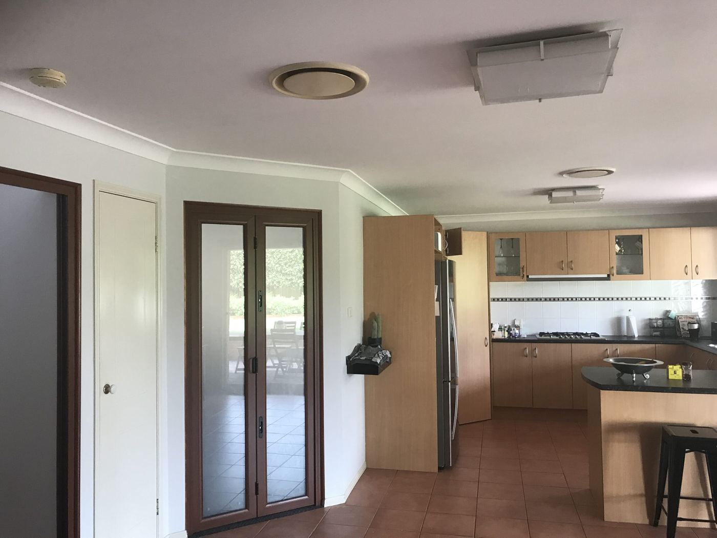 A finished open plan room renovated by Wiseman Handyman Service