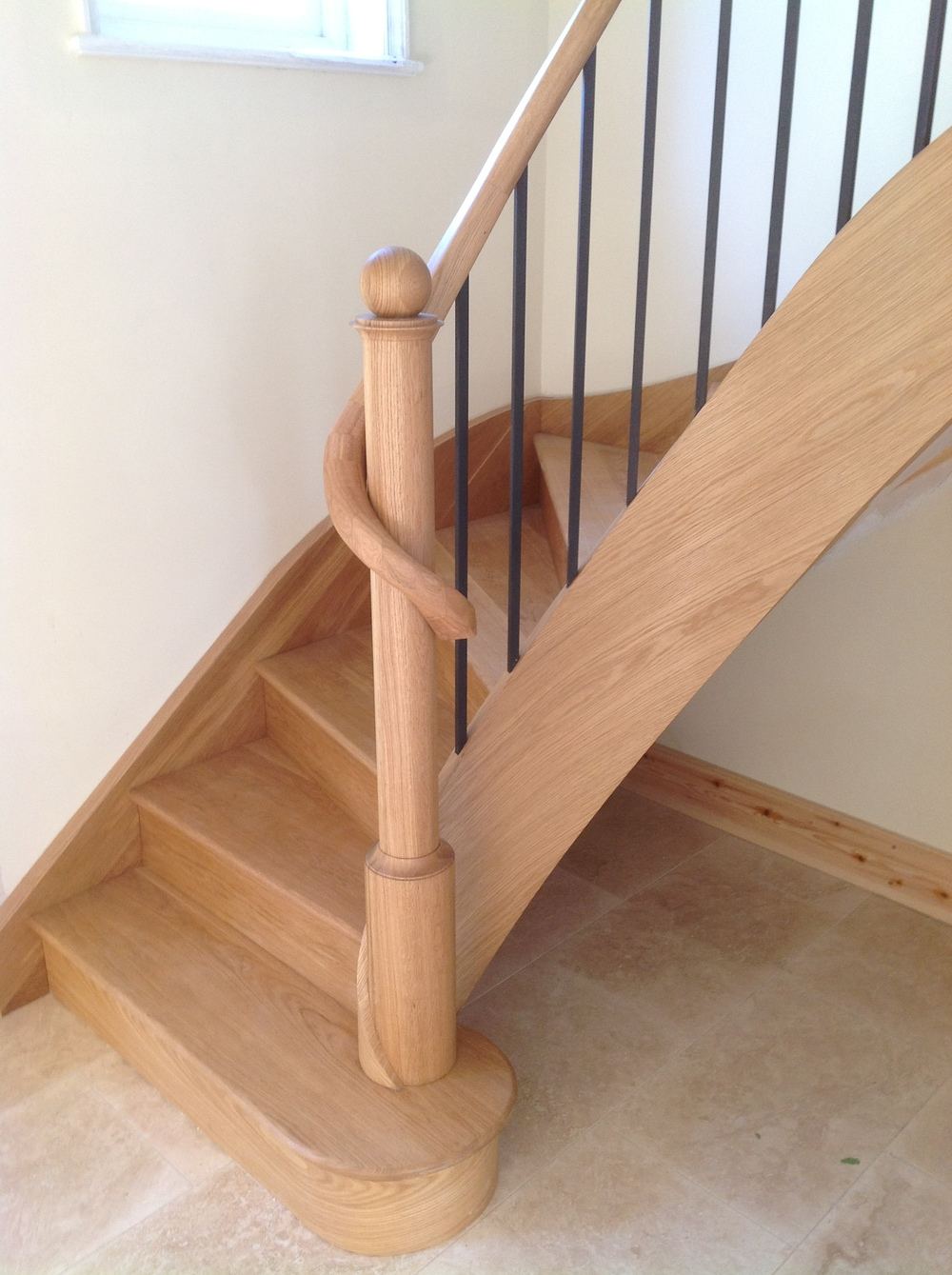 Timber staircase and balustrade